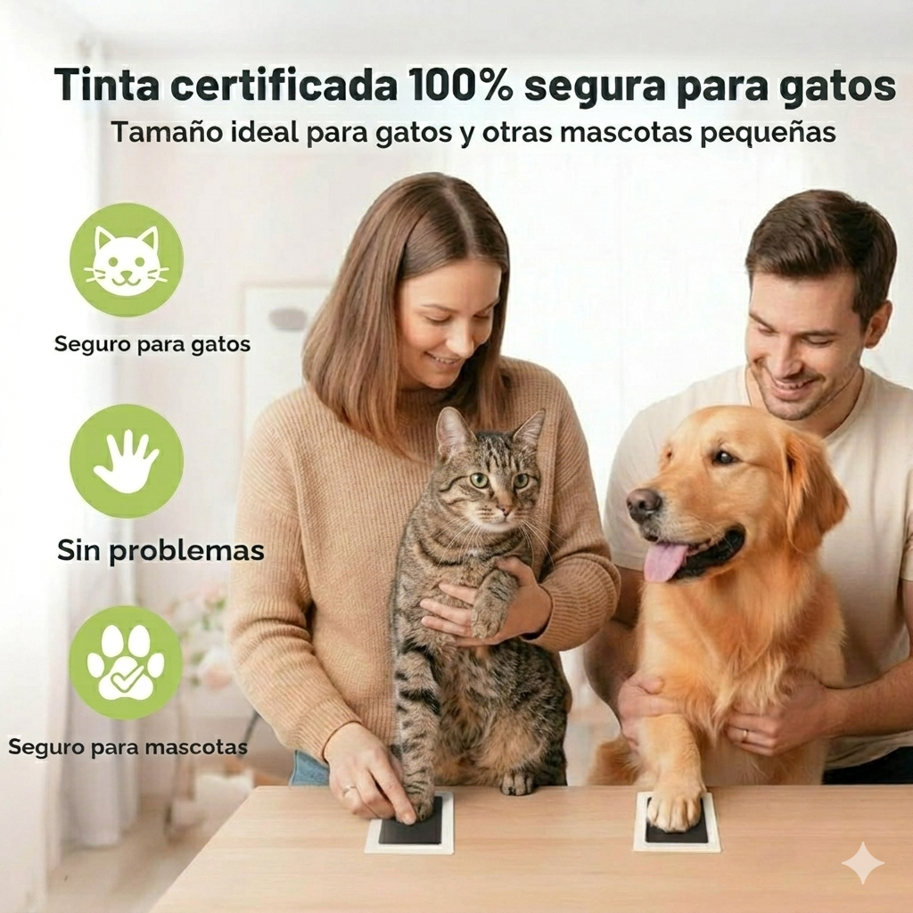 Almohadilla recuerdo de mascotas sin manchas